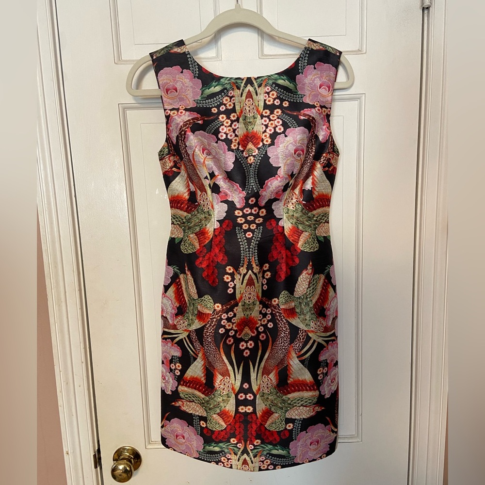 Silk mini dress
